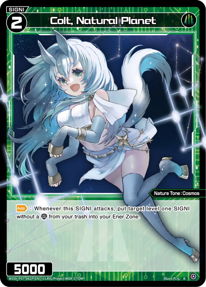 Colt, Natural Planet (Parallel Foil), Welcome Back Diva -Lostorage- WXDi-P07-082P[EN]