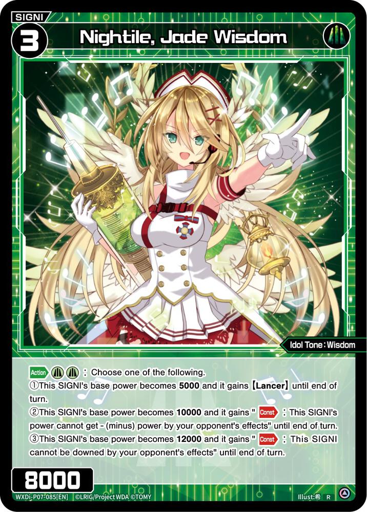 Nightile, Jade Wisdom, Welcome Back Diva -Lostorage- WXDi-P07-085[EN]