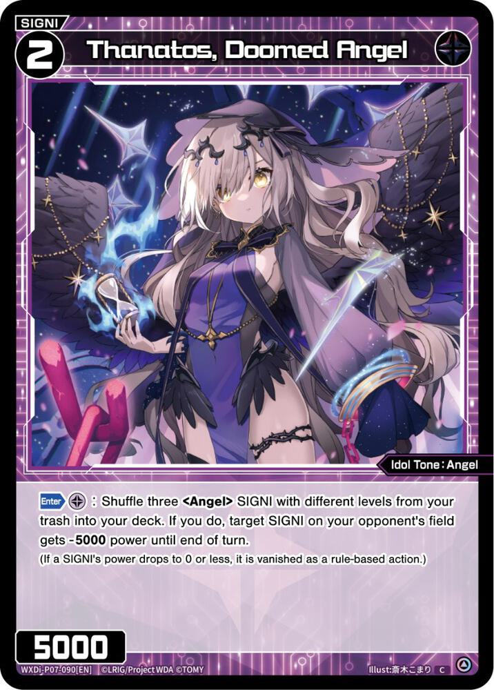 Thanatos, Doomed Angel, Welcome Back Diva -Lostorage- WXDi-P07-090[EN]