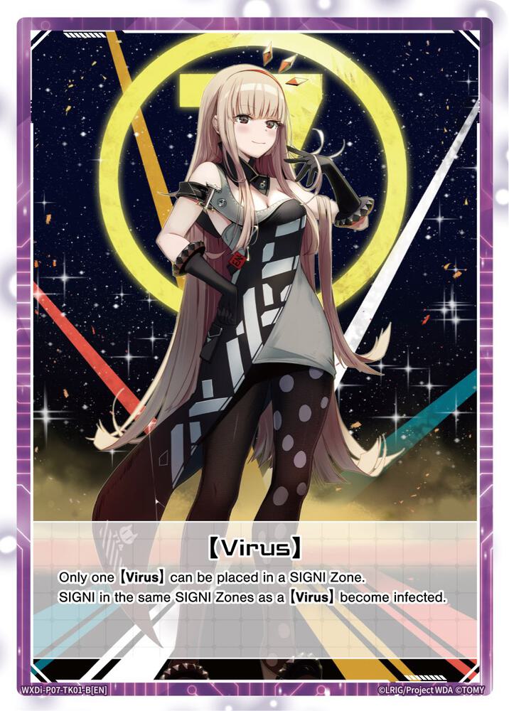 [Virus] (Foil) // Servant ZERO (Non-Foil), Welcome Back Diva -Lostorage- WXDi-P07-TK01-BP[EN]