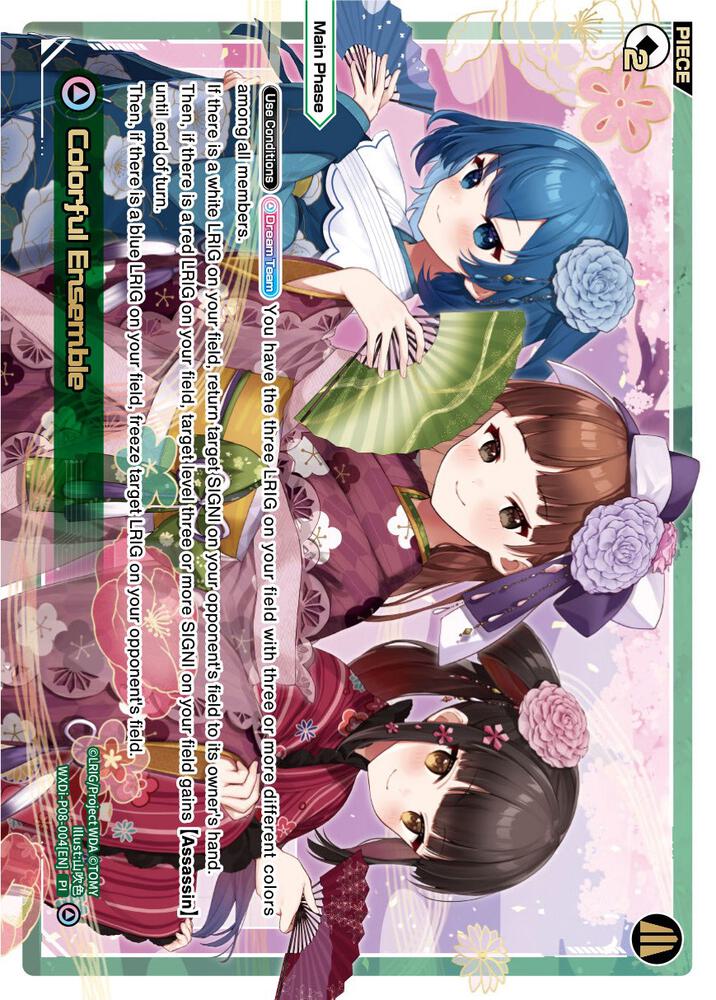 Colorful Ensemble, Spread Diva WXDi-P08-004[EN]