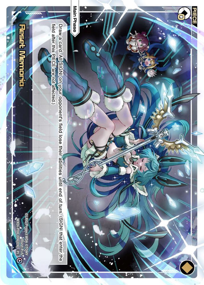 Reset Memoria, Spread Diva WXDi-P08-006[EN]