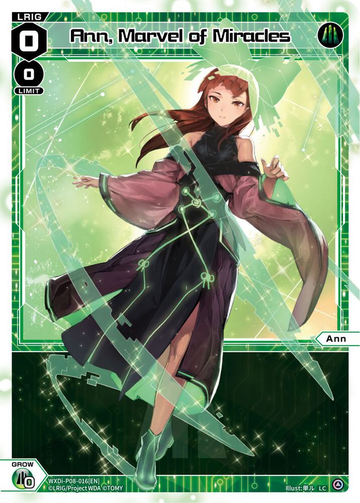 Ann, Marvel of Miracles, Spread Diva WXDi-P08-016[EN]