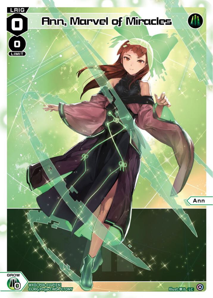 Ann, Marvel of Miracles (Parallel Foil), Spread Diva WXDi-P08-016P[EN]