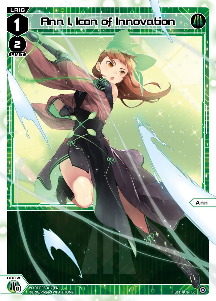 Ann I, Icon of Innovation, Spread Diva WXDi-P08-017[EN]