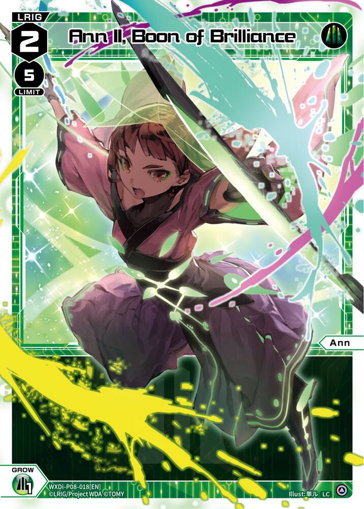 Ann II, Boon of Brilliance, Spread Diva WXDi-P08-018[EN]
