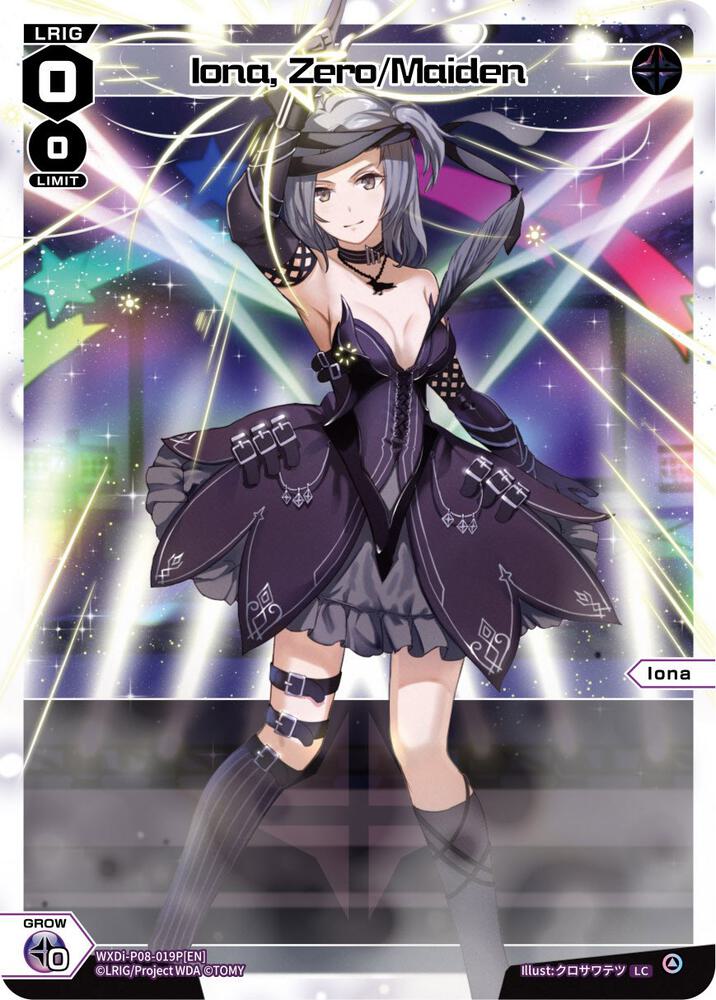 Iona, Zero/Maiden (Parallel Foil), Spread Diva WXDi-P08-019P[EN]
