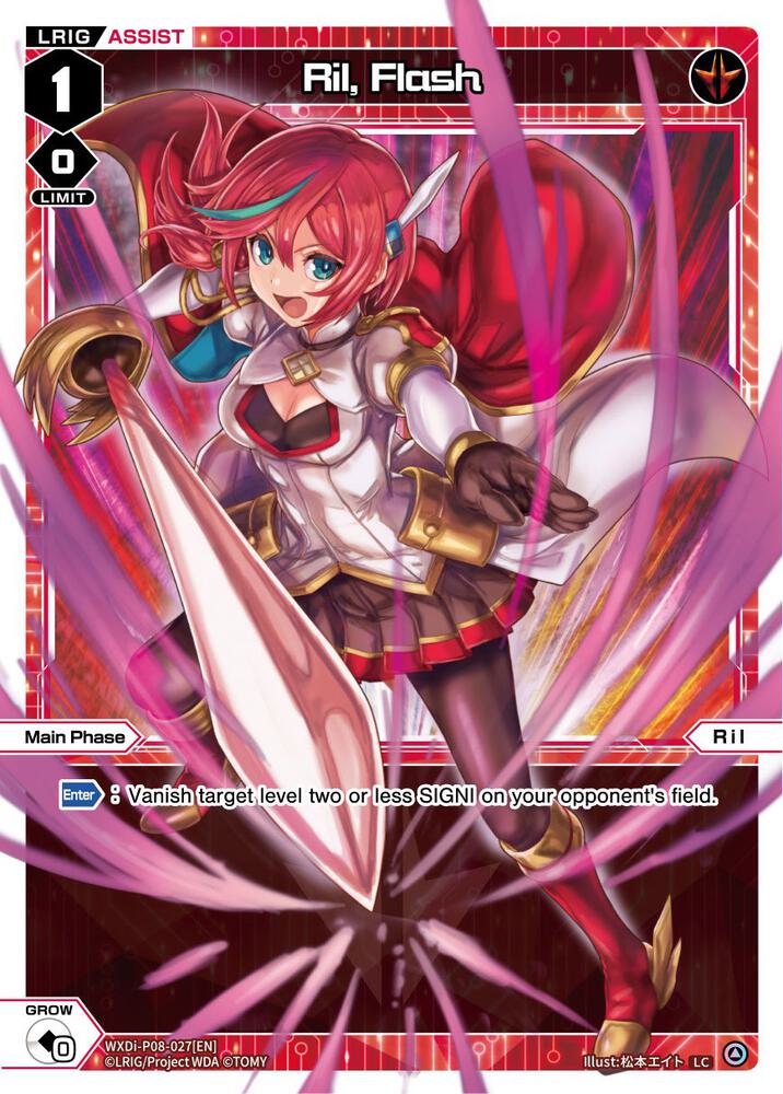 Ril, Flash, Spread Diva WXDi-P08-027[EN]