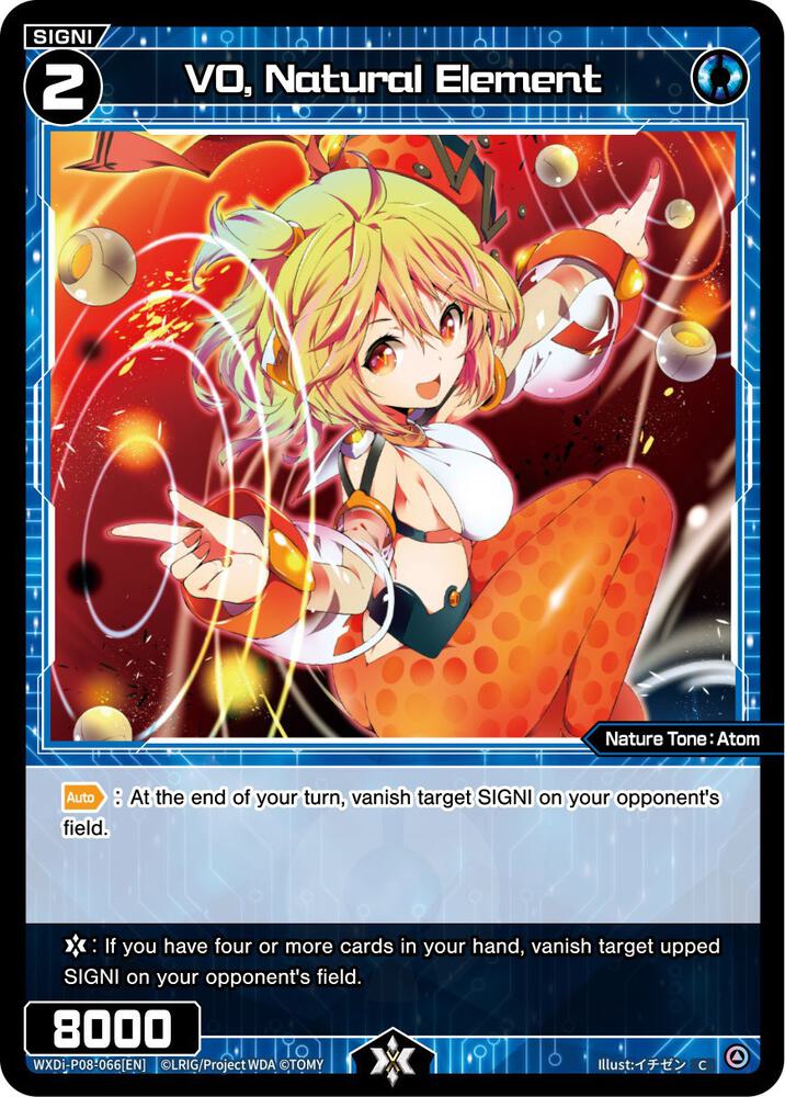 VO, Natural Element, Spread Diva WXDi-P08-066[EN]