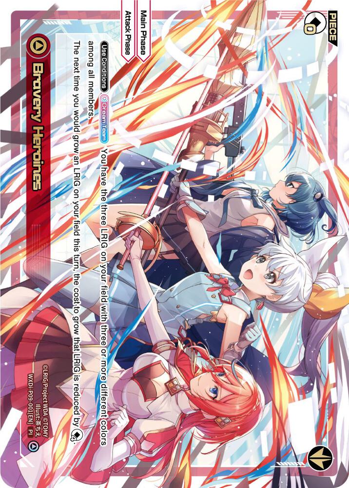 Bravery Heroines, Conflated Diva WXDi-P09-001[EN]