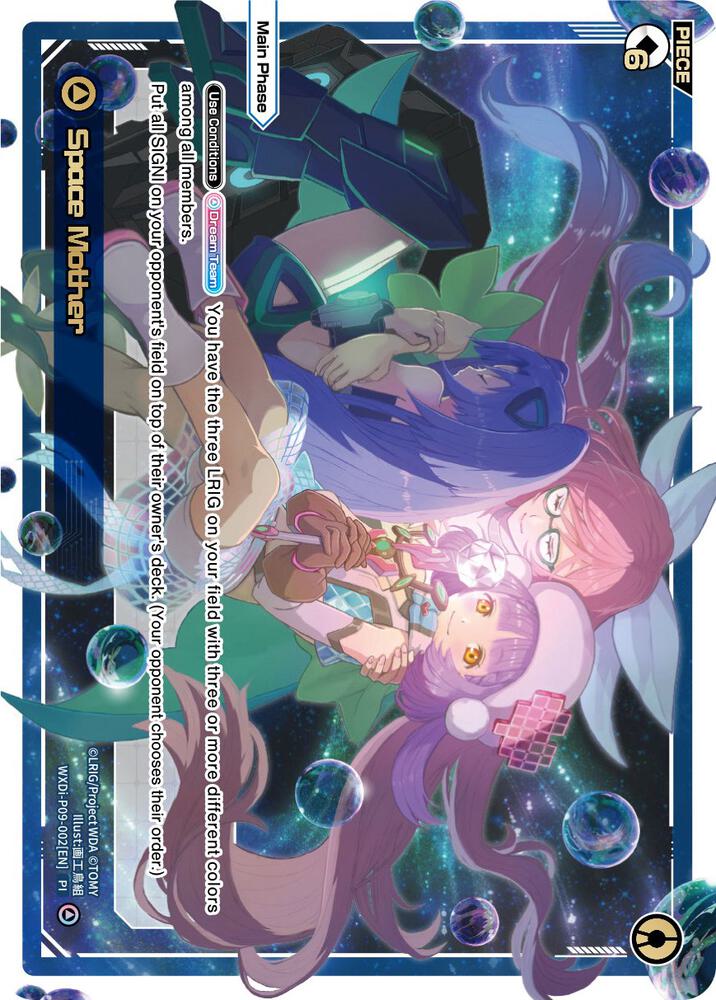Space Mother, Conflated Diva WXDi-P09-002[EN]