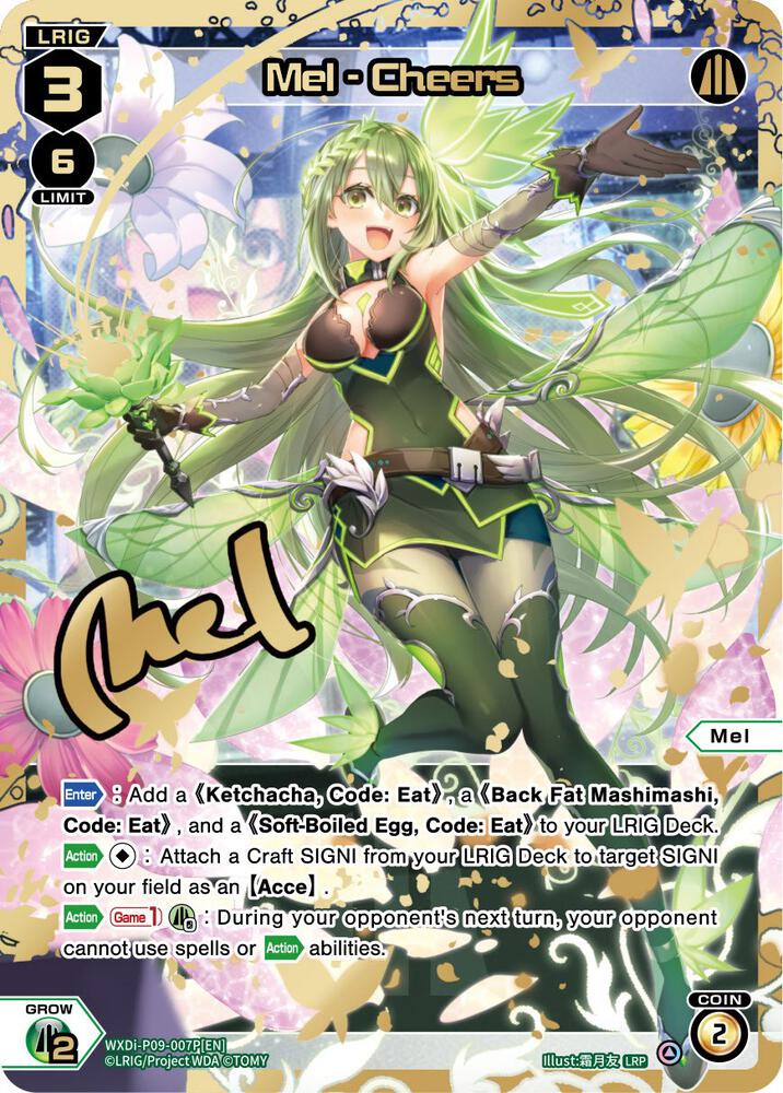 Mel - Cheers (LRP), Conflated Diva WXDi-P09-007P[EN]