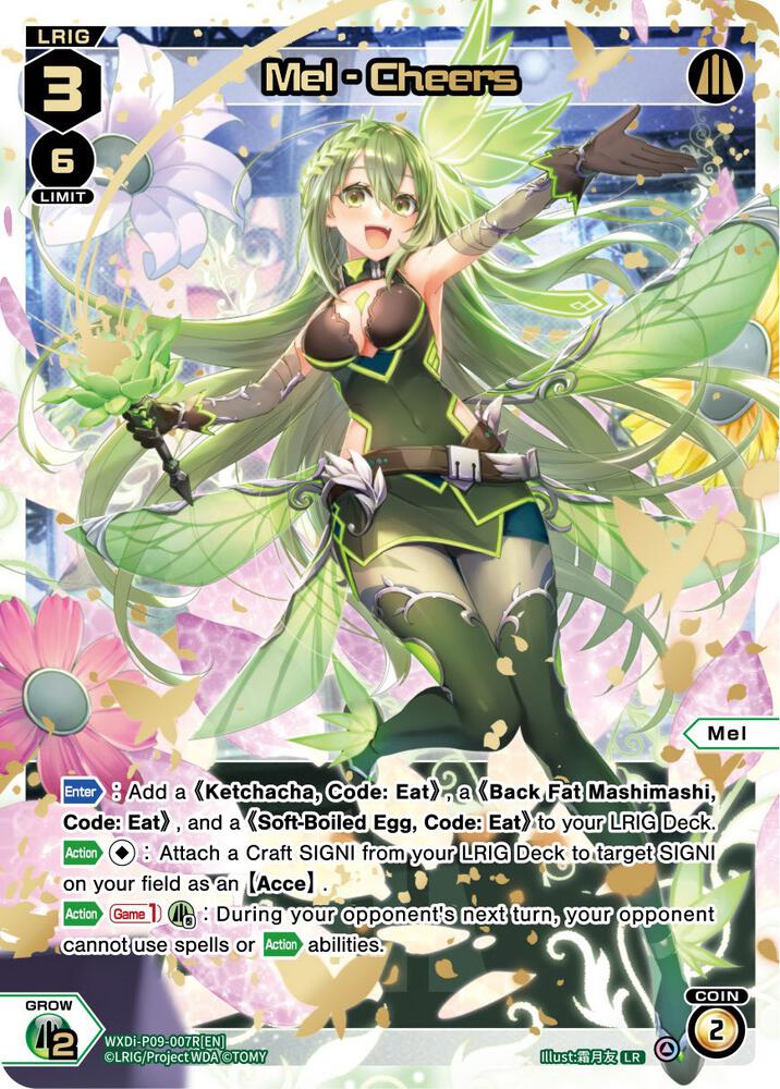 Mel - Cheers (LR), Conflated Diva WXDi-P09-007R[EN]