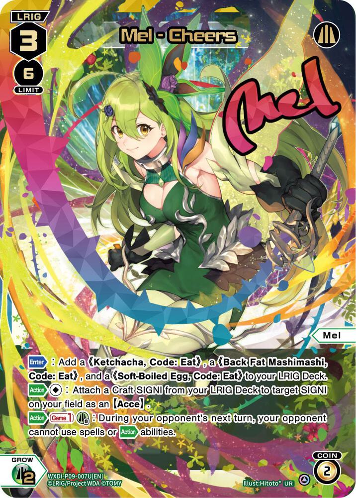 Mel - Cheers (UR), Conflated Diva WXDi-P09-007U[EN]