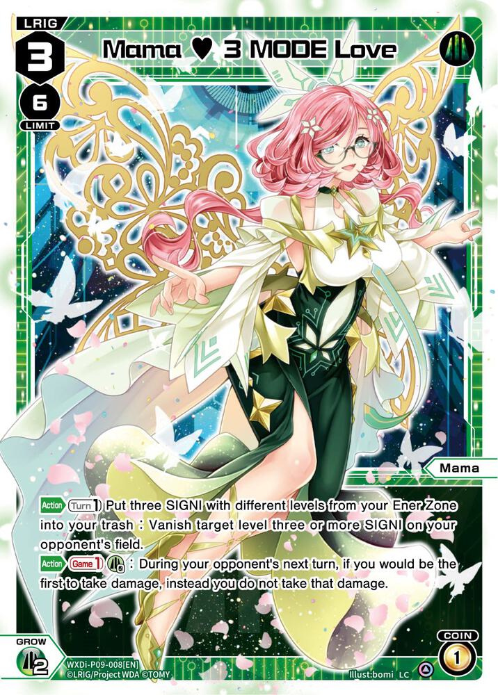 Mama 3 MODE Love, Conflated Diva WXDi-P09-008[EN]