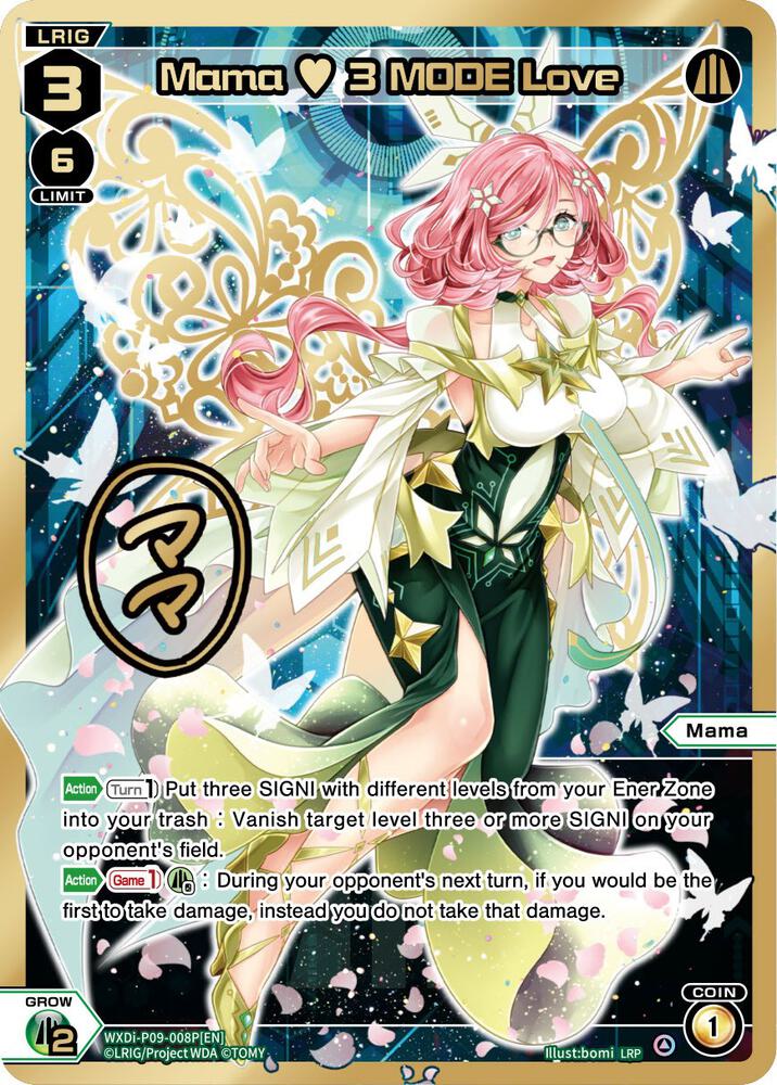 Mama 3 MODE Love (LRP), Conflated Diva WXDi-P09-008P[EN]