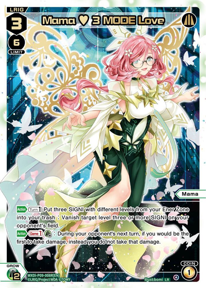 Mama 3 MODE Love (LR), Conflated Diva WXDi-P09-008R[EN]