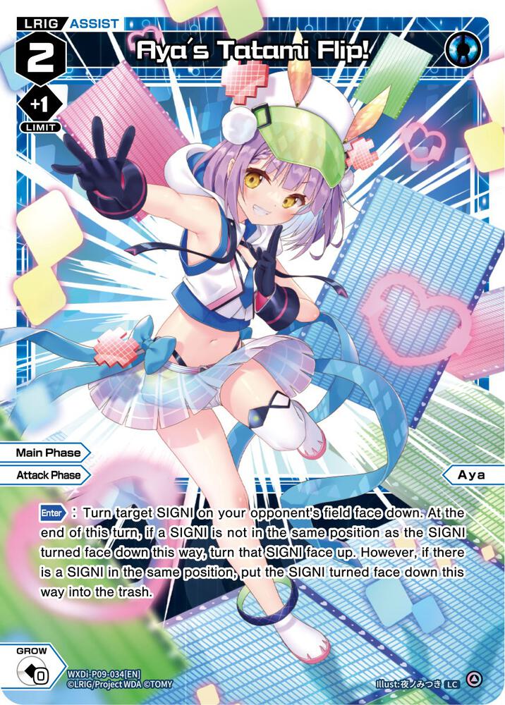 Aya's Tatami Flip!, Conflated Diva WXDi-P09-034[EN]
