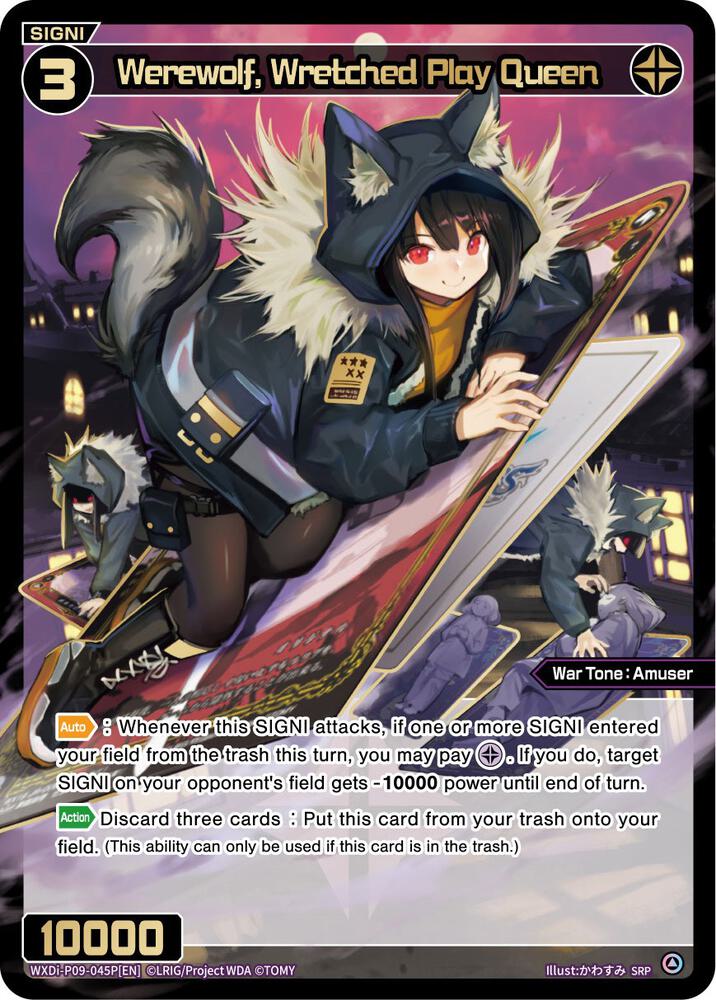 Werewolf, Wretched Play Queen (SRP), Conflated Diva WXDi-P09-045P[EN]