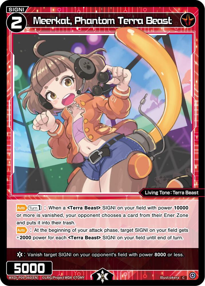 Meerkat, Phantom Terra Beast, Conflated Diva WXDi-P09-060[EN]