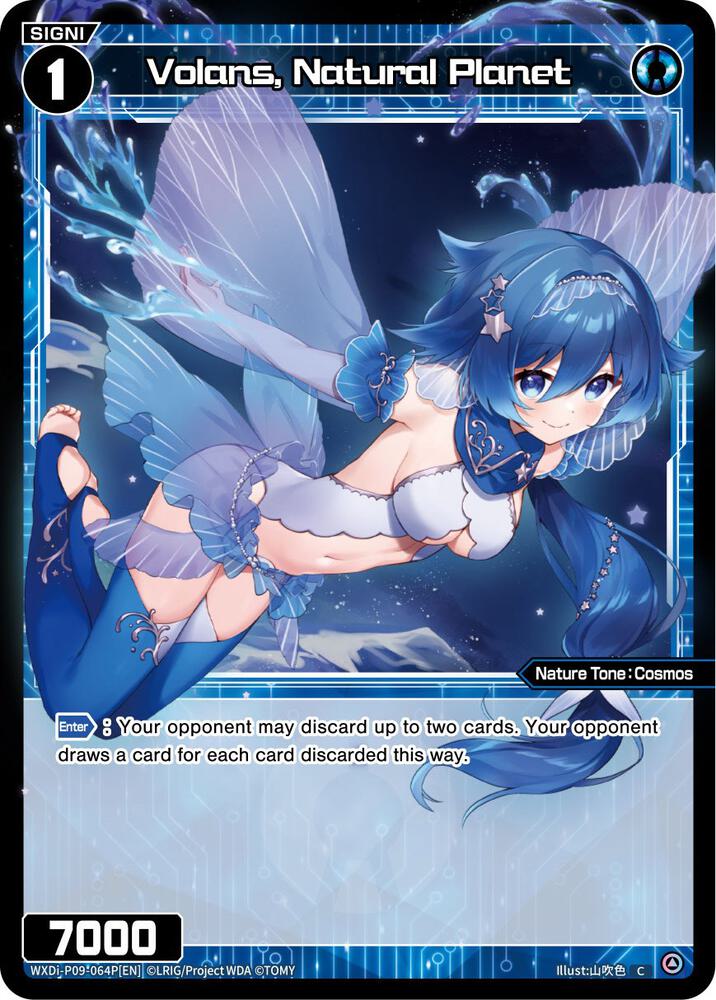 Volans, Natural Planet (Parallel Foil), Conflated Diva WXDi-P09-064P[EN]