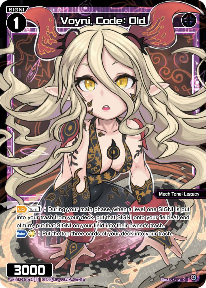 Voyni, Code: Old (Parallel Foil), Conflated Diva WXDi-P09-079P[EN]
