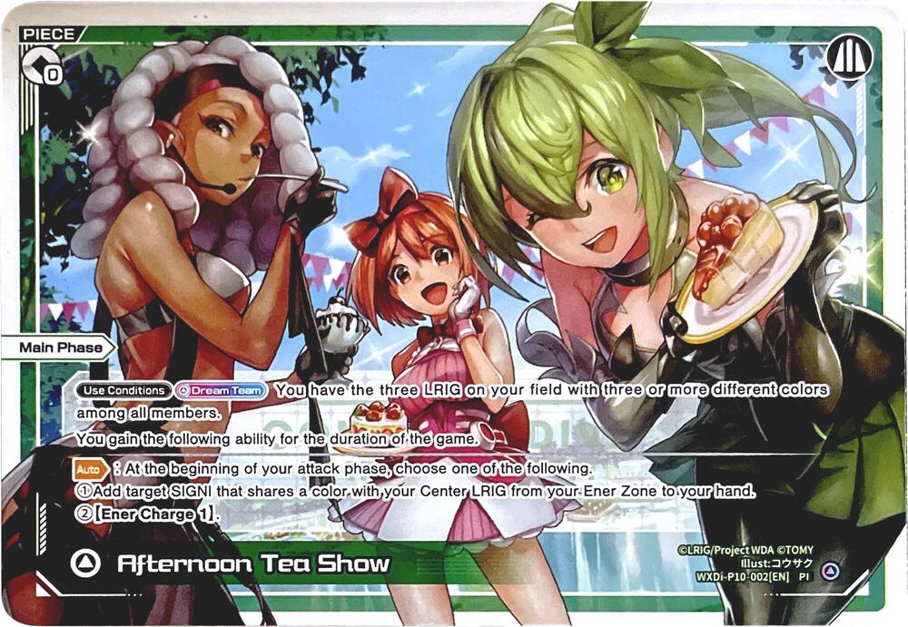 Afternoon Tea Show (Prerelease Party), Prismatic Diva WXDi-P10-002[EN]