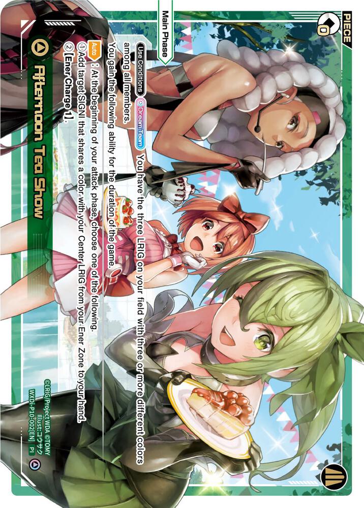 Afternoon Tea Show, Prismatic Diva WXDi-P10-002[EN]