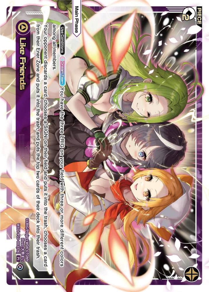 Like Friends, Prismatic Diva WXDi-P10-003[EN]