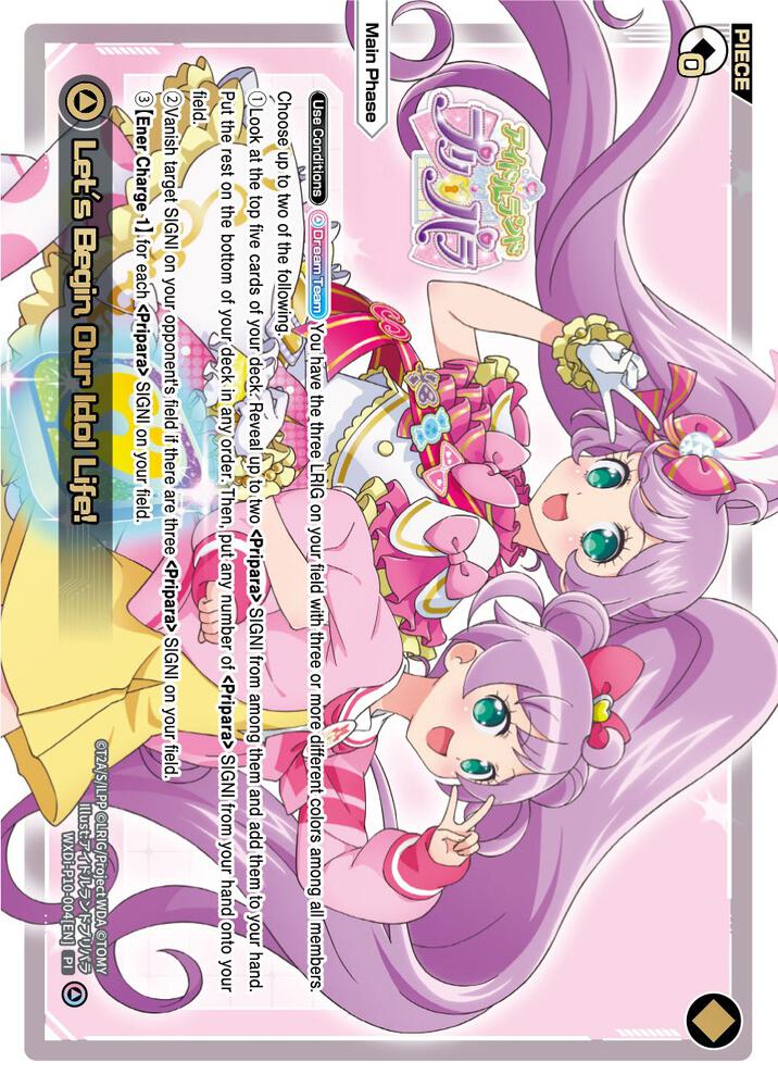 Let's Begin Our Idol Life!, Prismatic Diva WXDi-P10-004[EN]