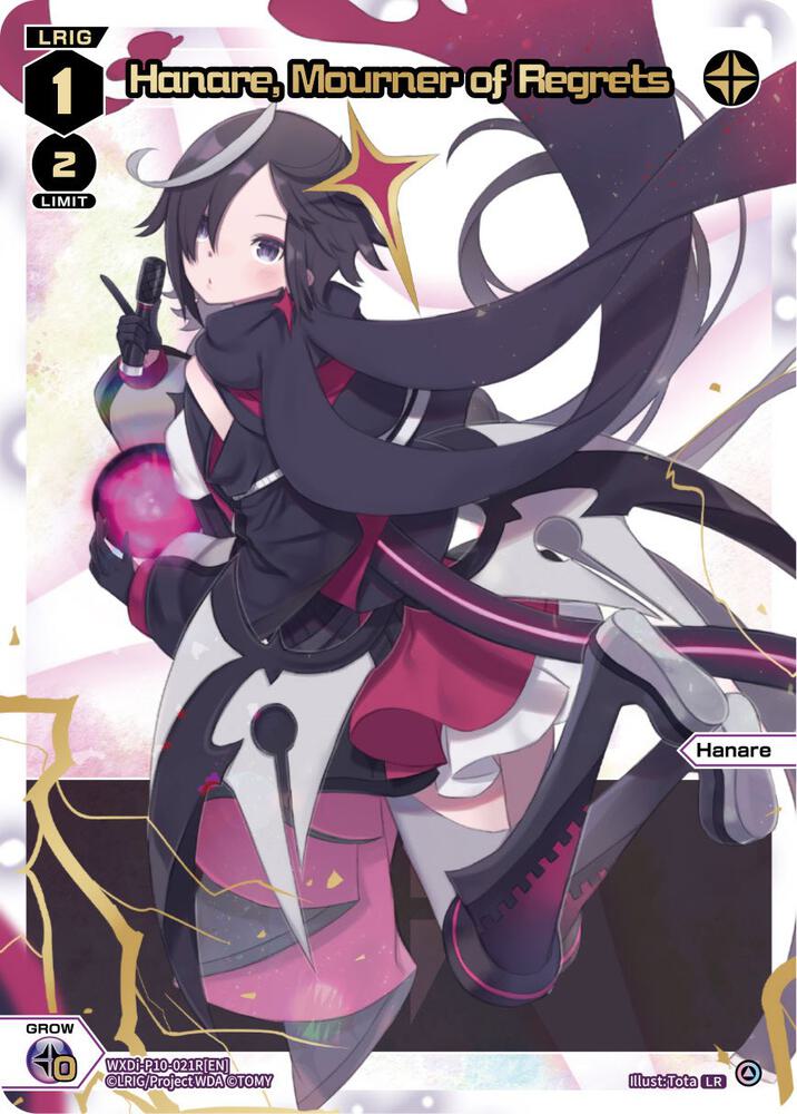 Hanare, Mourner of Regrets (LR), Prismatic Diva WXDi-P10-021R[EN]