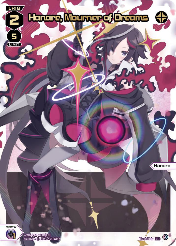 Hanare, Mourner of Dreams (LR), Prismatic Diva WXDi-P10-022R[EN]