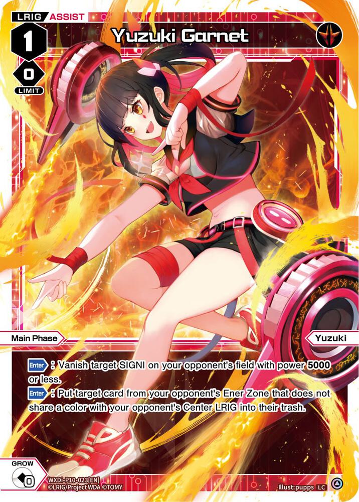 Yuzuki Garnet, Prismatic Diva WXDi-P10-023[EN]