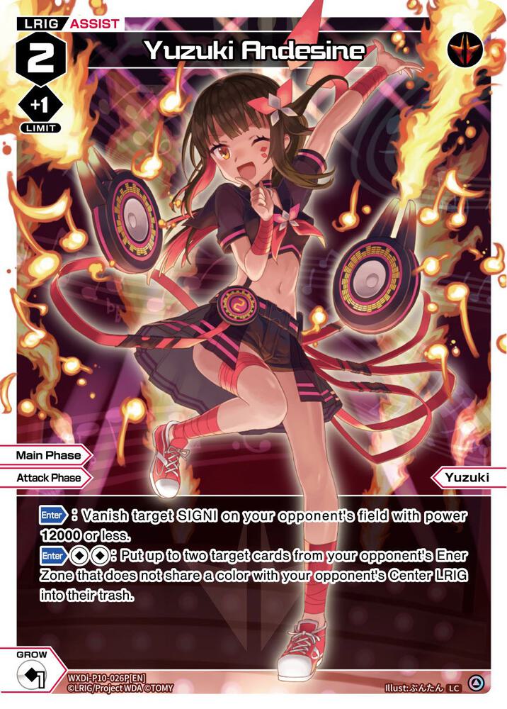 Yuzuki Andesine (Parallel Foil), Prismatic Diva WXDi-P10-026P[EN]