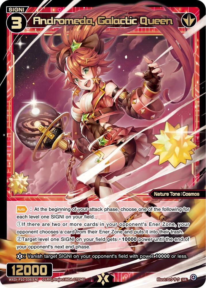 Andromeda, Galactic Queen, Prismatic Diva WXDi-P10-036[EN]