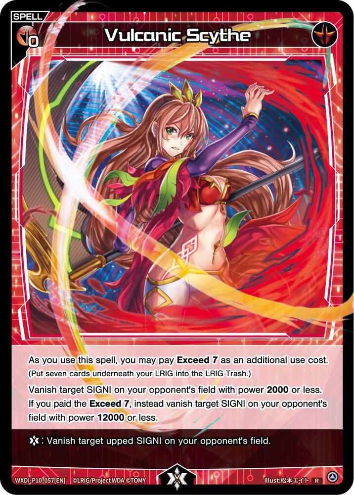 Vulcanic Scythe, Prismatic Diva WXDi-P10-057[EN]
