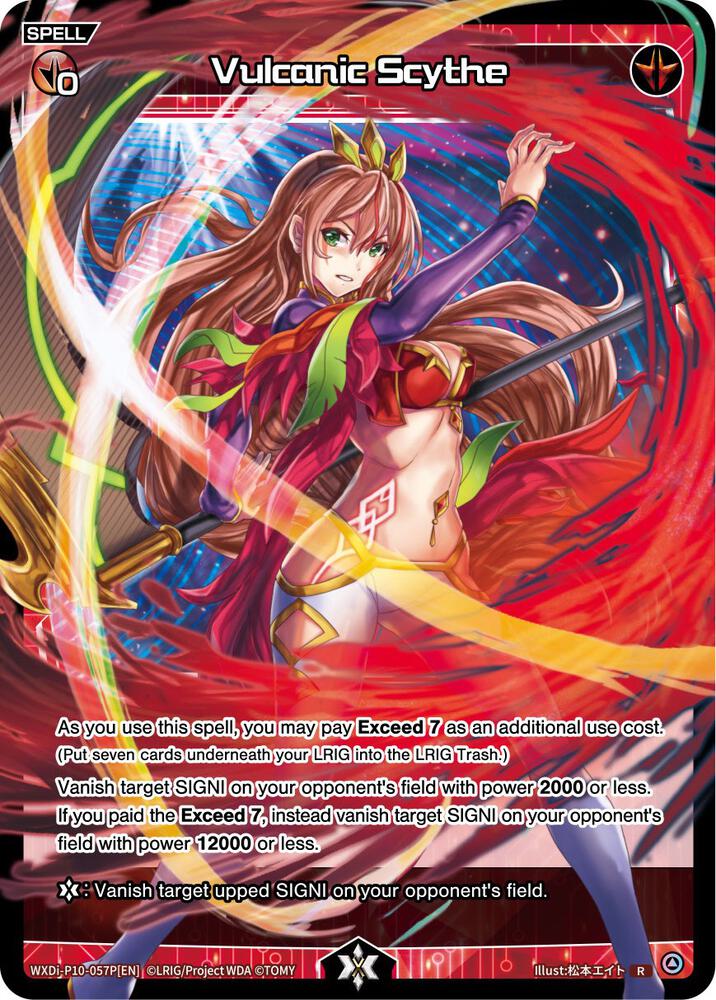 Vulcanic Scythe (Parallel Foil), Prismatic Diva WXDi-P10-057P[EN]