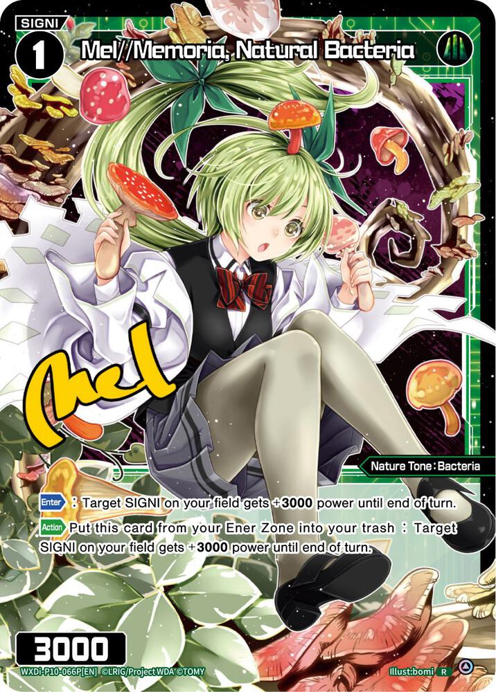 Mel//Memoria, Natural Bacteria (Parallel Foil), Prismatic Diva WXDi-P10-066P[EN]