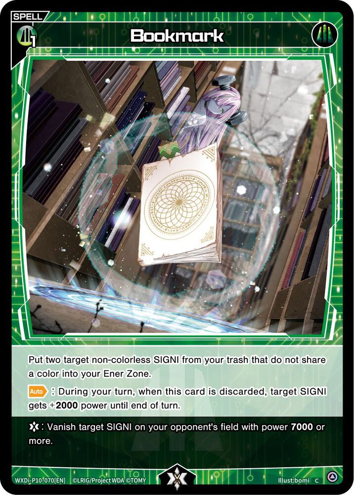 Bookmark, Prismatic Diva WXDi-P10-070[EN]