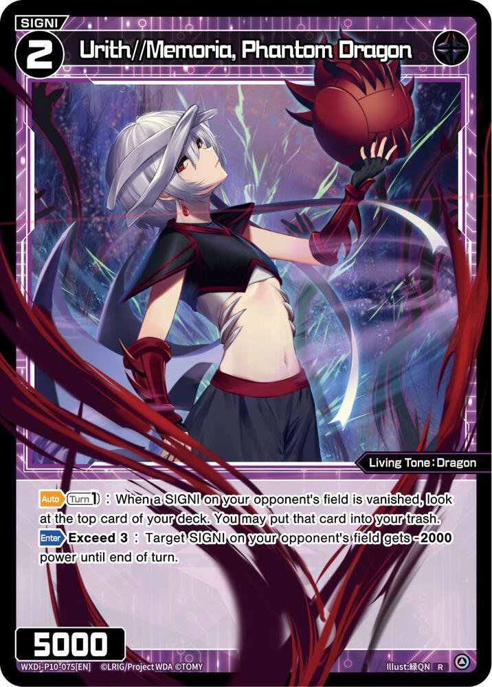 Urith//Memoria, Phantom Dragon, Prismatic Diva WXDi-P10-075[EN]