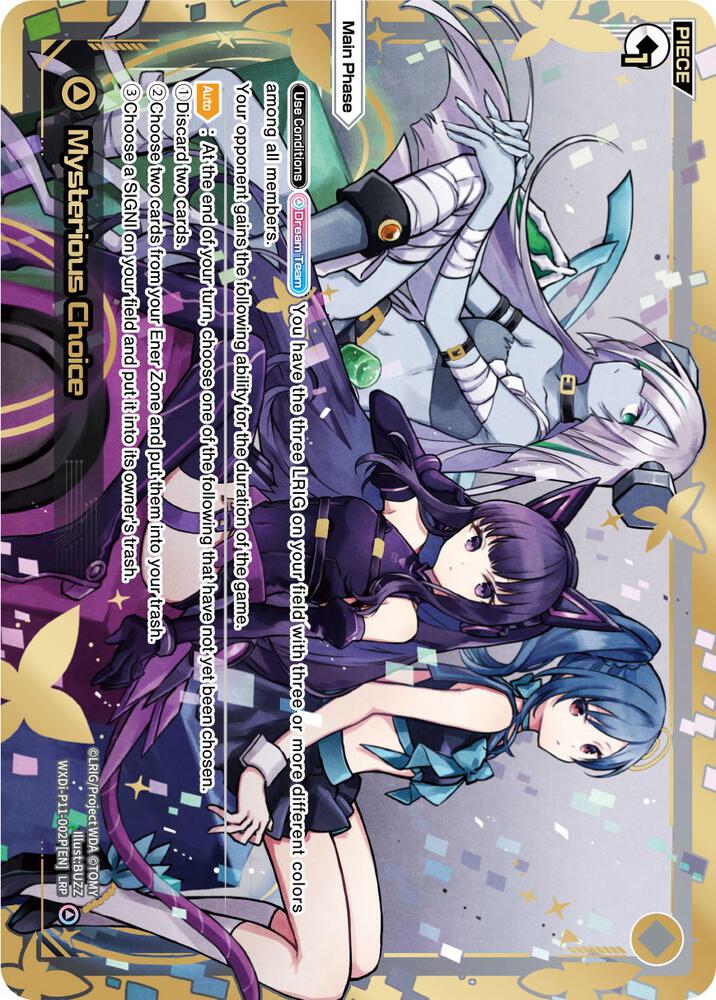 Mysterious Choice (LRP), Reunion Diva WXDi-P11-002P[EN]