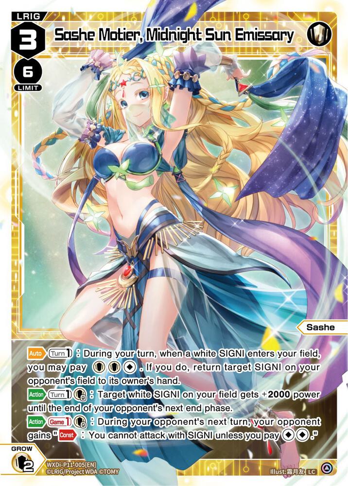 Sashe Motier, Midnight Sun Emissary, Reunion Diva WXDi-P11-005[EN]