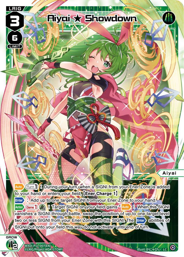 Aiyai Showdown, Reunion Diva WXDi-P11-007[EN]