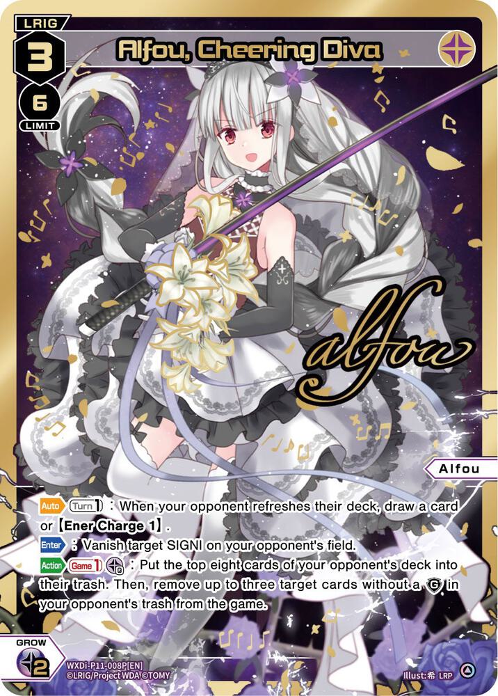 Alfou, Cheering Diva (LRP), Reunion Diva WXDi-P11-008P[EN]