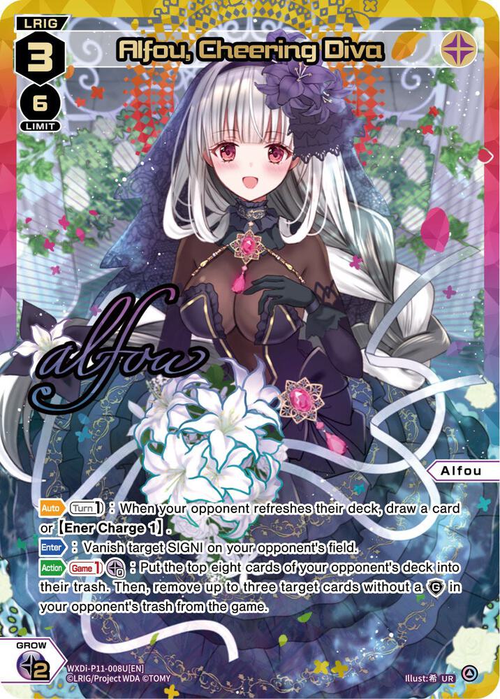 Alfou, Cheering Diva (UR), Reunion Diva WXDi-P11-008U[EN]