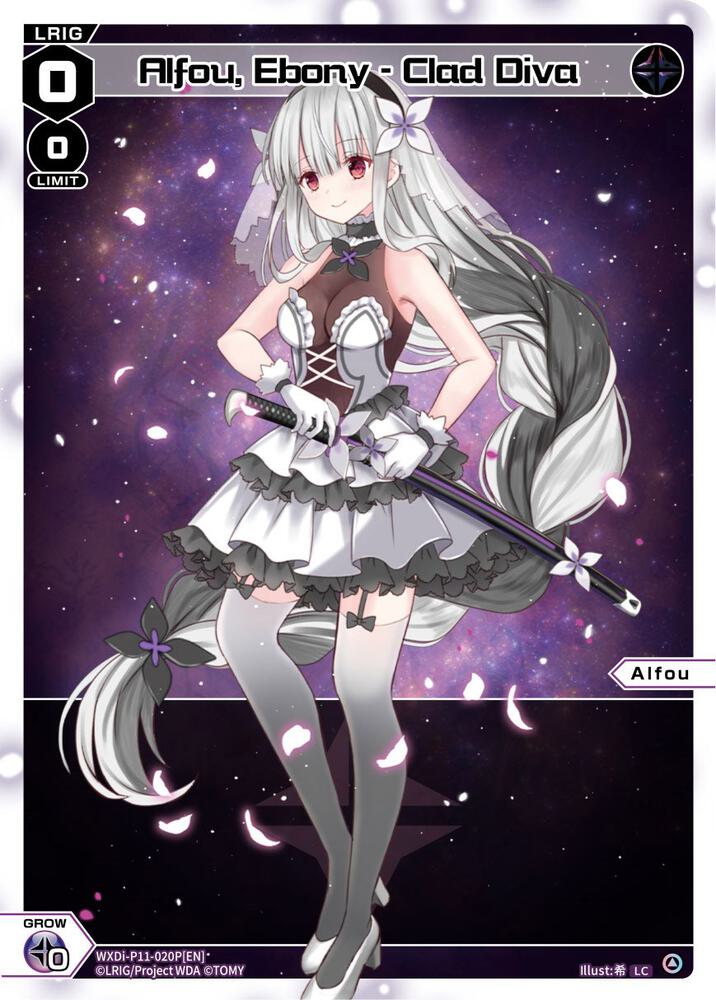 Alfou, Ebony - Clad Diva (Parallel Foil), Reunion Diva WXDi-P11-020P[EN]
