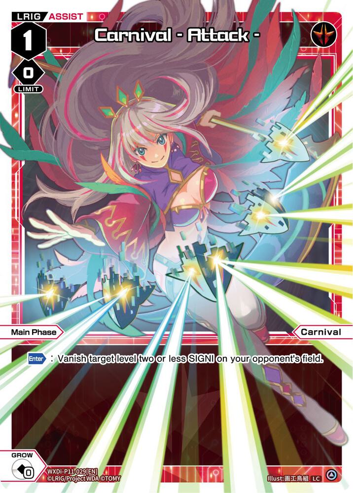 Carnival - Attack -, Reunion Diva WXDi-P11-029[EN]