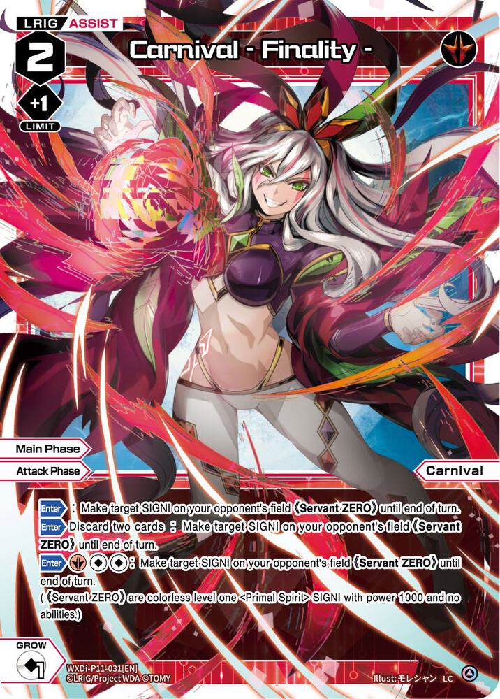 Carnival - Finality -, Reunion Diva WXDi-P11-031[EN]
