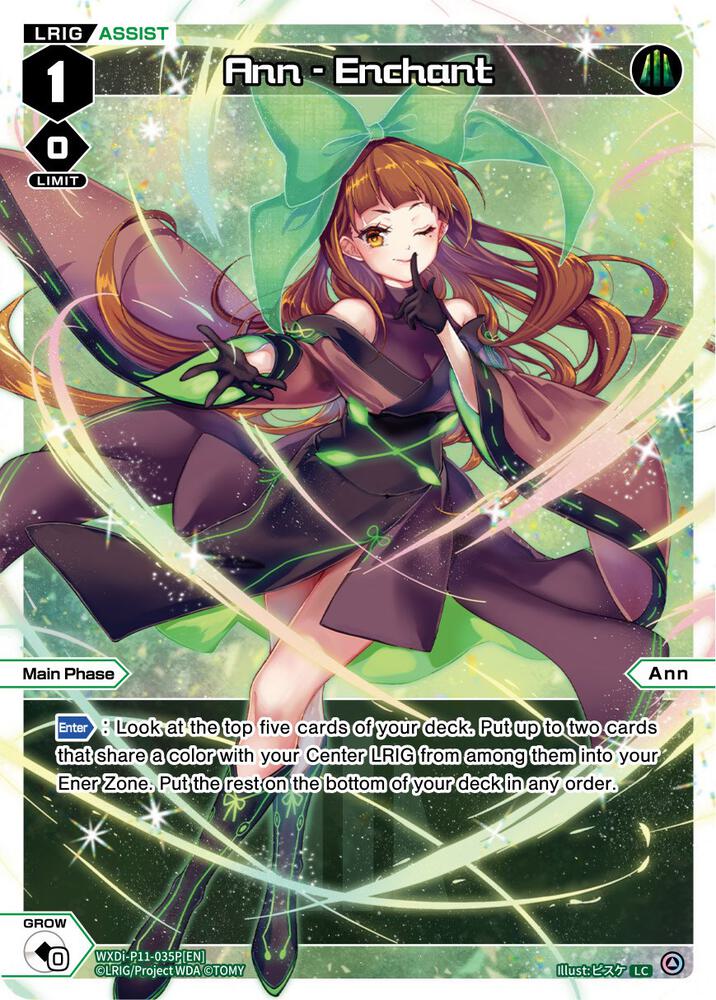 Ann - Enchant (Parallel Foil), Reunion Diva WXDi-P11-035P[EN]