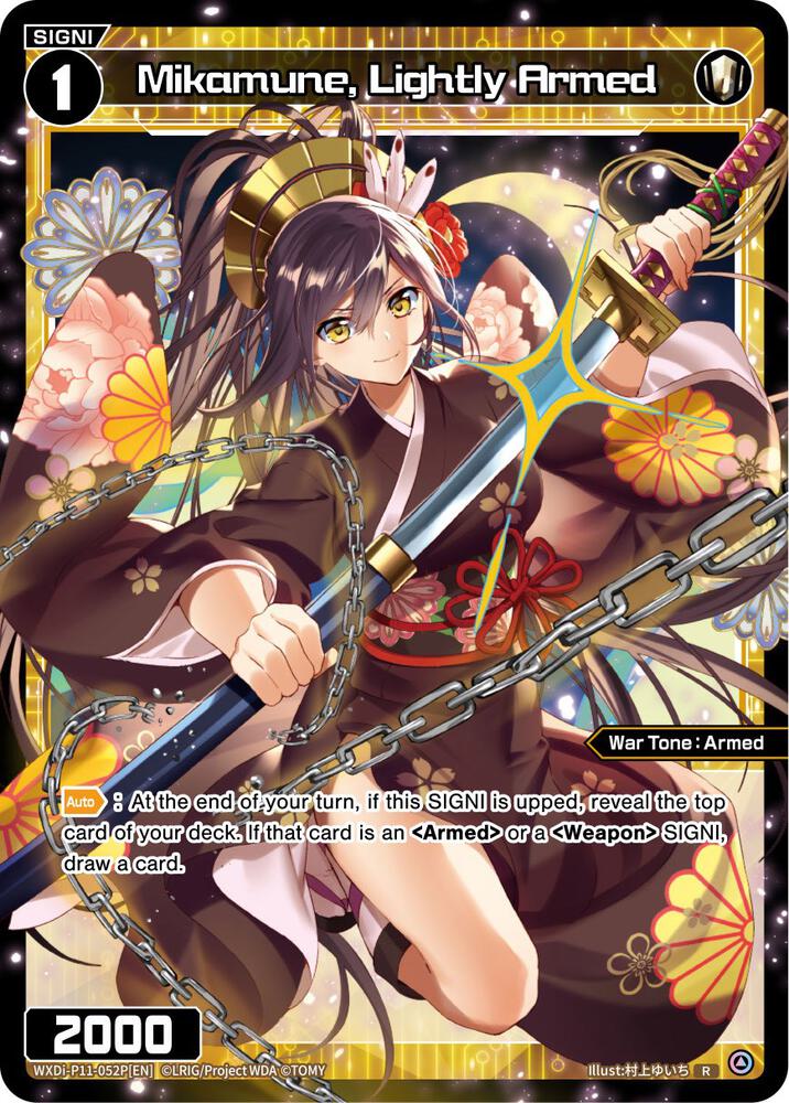 Mikamune, Lightly Armed (Parallel Foil), Reunion Diva WXDi-P11-052P[EN]